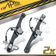 Rear L & R Window Regulator w/ Motor for Buick Enclave Chevy Traverse GMC Acadia