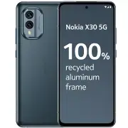 Nokia X30 5G, 128 GB + 6GB RAM, Cloudy Blue, 50 MP, 4200 mAh, Android 12- Blue