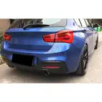 【車COOL】適用於BMW寶馬 16-18年 1系F20 M TECH 升級高品質碳纖維後下巴後擾流板