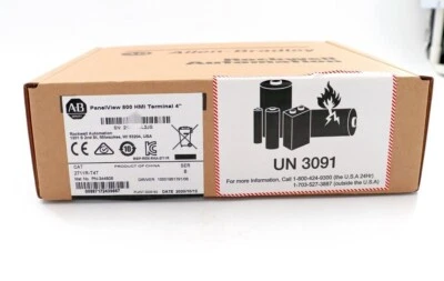 Allen-Bradley 2711R-T4T PanelView 800 HMI Terminal 4" NEW Factory Sealed