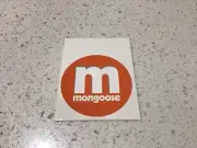 MONGOOSE BIKES STICKER BMX , MOUNTAIN, URBAN BICYCLE MTB SCOOTERS RACING