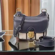 NWT TORY BURCH JAMES AWNING STRIPE CROSSBODY BAG