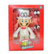 Super Mario Bros Mario Magician Action Figure Anime Peripherals Model Doll Toys