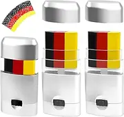 Set of 3 Germany Make-Up Pens, Euro 2024, Face Paint Set, Germany Fan Item, Germany Make-Up, Make-Up Pens, Face Body Paints, Football Make-Up Pen for Party