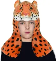 Underwraps Unisex Adult Cheetah Costume Animal Head Piece