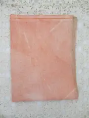 Hand dyed Sparkle Aida Cloth 14 count - 36cm x 44cm Apricot Butter