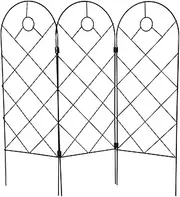 Climbing Rack for Garden Plants, Metal Trellis Metal Fence, Garden Trellis Trellis for Garden, Cucumbers, Beans, Fruit Growing