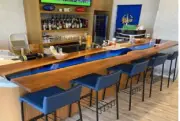50"x15" Epoxy Resin Console Bar Counter Top Table Modern Home Furniture Home Dec