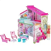 Barbie Summer Villa Doll House with Doll Multicolor 76932