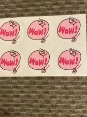 Vintage 6 Stinky Stickers Trend Bubble Gum Scratch & Sniff