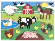 Melissa & Doug - Farm Peg Puzzle