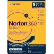 NEW Norton 360 Deluxe Protection 1 User 5 Devices 1 Year Subscription