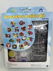 Suncatcher Craft Kit Fun Day Suncatchers NIB