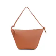 [Loewe] Loewe-Tan Brown Calf Leather Hammock Hobo Mini Handbag-Donna OS OS