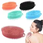 Silicone Massage Columns Brush Cleanser Body Exfoliating Scrubber