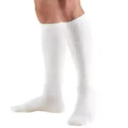 Truform Compression Socks, 20-30 mmHg, Men's Gym Socks, Knee High Over Calf Leng