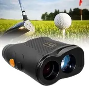 Golf Accessories for Men, 600/800/1000M Telescope Rangefinder, Flag Pole Locking, Goniometer Mode/Speed Test Mode/fog Mode/Ranging Mode, 6X Magnification, for Golf, Hunting
