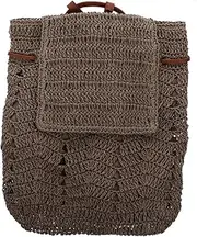 [WOFASHPURET] Lightweight Straw Woven Bag Women's Handbag Beach Shoulder Bag Storage Backpack Stylish Comfortable