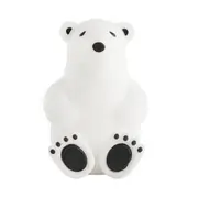 Bear Silicone Adhesive Toothbrush Holder Polar Bear - White - One Size