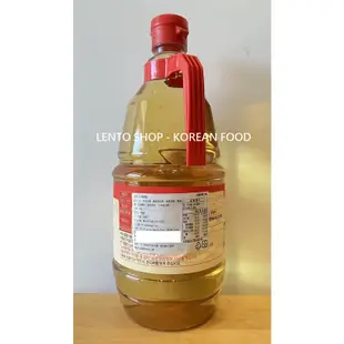 LENTO SHOP - 韓國 CJ 蘋果醋 蘋果料理醋  2배사과식초 Vinegar 1.8公升