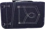 KOMBIUDA CD Storage Bag with Capacity Portable DVD Holder for Home Office Travel Lightweight Stylish Disc Pouch for Quick Access Durable Design for Use