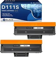 MLT-D111S MLTD111S Toner Cartridge Replacement Compatible for Samsung D111S 111S MLT111S Use with Xpress M2020 M2020W M2022W M2026W M2070 M2070FW Printer (Black, 2 Pack)