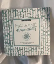 DIY Macrame Dream Catcher by Crafted Home 98.5Ft. Of Macrame Cord,Metal Ring New