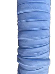 5 yds Cotton Print Bias Binding Tape, Light blue Stripe, 1/2" double fold