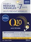 Q10 Replenishing Anti-Ageing Night Cream 50Ml | Anti-Wrinkle Face Moisturiser |