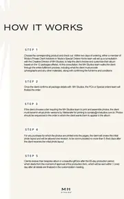 [MHSTUDIOS] Bespoke Cameron Album Package 4 Photo Album