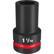 Milwaukee 49-66-6505 SHOCKWAVE Impact Duty 1 Drive 1-1/16 Deep 6 Point Socket
