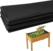 Lueear Garden Fabric | Landscape Soil Blocker Mat - Heavy Duty Garden Cloth, Ground Cover for Gardening, Farming