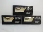 MAKE UP FOR EVER PROFESSIONALS EYELASHES & EYELASHES GLUE 113 NWOB LOT OF 3
