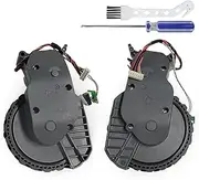 Wheel Parts Compatible with Roborock S5 Max/S6 Pure/S65 MaxV/S6 Max/S7 MaxV Robot Vacuum Cleaner Kit Accessories (A (Left & Right))