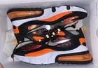 Nike Air Max 270 React Men Sneakers Sz 11.5 Metallic Silver Supernova CW8567001