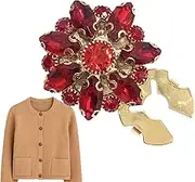 Covers for Women - Button Covers for Women Blouses, Women Rhinestone Buttons for Tinkering | Decorative Buttons, Embellishments, Flat Back, for Fas