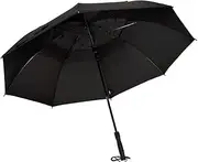 WLLKIY Storm Umbrella, Long Handle Straight Pole 1.35M Plus Size Golf Umbrella, Strong Wind-Resistant Sunny Umbrella