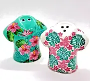 New Hawaiian Shirts Mini Salt and Pepper Shakers - 3"