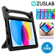 For Apple iPad 10 9 8 7 6 Air 5 4 3 2 1 mini Kids Shockproof Handle Stand Case
