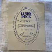 Linen Needlework Fabric - 36 X 36 Inches - Flax & Polyester - Natural