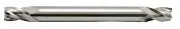 9/64" Mini Double-Ended End Mill, HSS, Stub 4-Flute, 3/16" Shank, by MDX