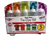 TIE-DYE KIT TULIP ONE-STEP LUAU FOR CRAFT, CLOTHING ART ETC.(See full desc.)