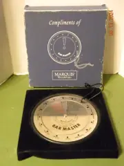 COMPLIMENTS OF MARQUIS WATERFORD BAR MASTER COCKTAIL RECIPE WHEEL