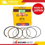 NPR Piston Rings Fit 1983 Mitsubishi Cordia Tredia 1.8L SOHC G62B (for: Mitsubishi)