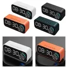 Digital Alarm Clock Bluetooth 5.0 with Stereo Speaker Snooze Music Player