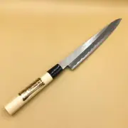 Yanagiba Sashimi Kitchen Knife 8" 210mm SK Carbon Steel Sanjo Shimomura