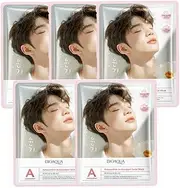 Antioxidant Whitening Face Mask, Moisturising Sheet Masks for Skin Brightening, 5-Pack