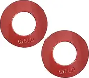 Tadill 2Pcs Fractional Weight Plates Dumbell Weights Color Coded Small Change Plates for Workouts Easy to Carry Multipurpose