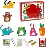 Sewing for Kids | Animal Sewing Beginner Kit | Beginner Kids Arts & Crafts, Easy Projects of Animal for Girls, Boys Over 6 Years Old Learn to Sew