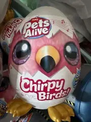 NEW Zuru Pets Alive Chirpy Birds Interactive Speaking Pet Plush Toy Collectibles